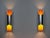 Danish Pandean Sconces by Bent Karlby for Lyfa, 1960s, Set of 2 For Sale - Image 5 of 14