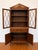 Traditional Vintage Federal Style Mahogany China Cabinet / Bookcase For Sale - Image 3 of 15