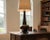 Illuminate your space with this stunning Large Earthenware Lamp, a perfect blend of vintage charm and modern rustic...