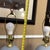 1980s Pacific Coast Lighting Postmodern Ribbed Plaster Table Lamps - Set of 2 For Sale - Image 11 of 11