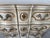 Vintage Louis XV Style Bombe Chest of Drawers in Painted Finish With Ornate Brass Hardware For Sale In Miami - Image 6 of 12