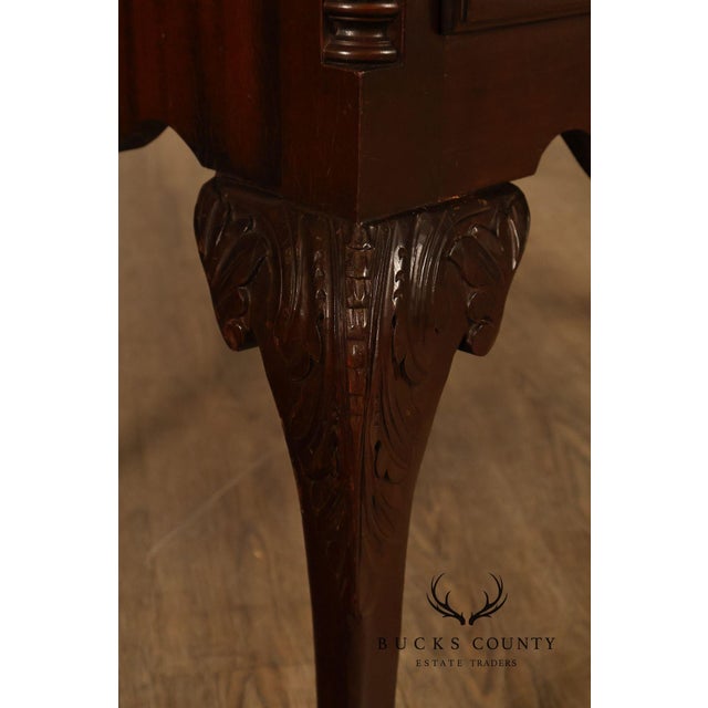 H. Feldenkreis Chippendale Style Mahogany Highboy For Sale - Image 4 of 18
