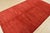 Contemporary Solid Red Rug 6’3” X 10’5” Wool Contemporary Hand-Knotted Carpet For Sale - Image 3 of 13