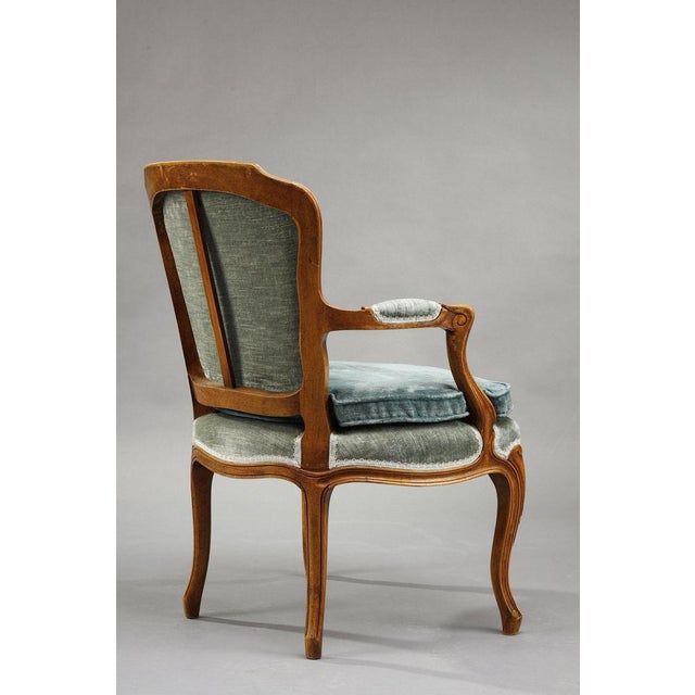 19th Century Louis XV Rococo Armchairs, 1880s, Set of 2 For Sale - Image 12 of 18