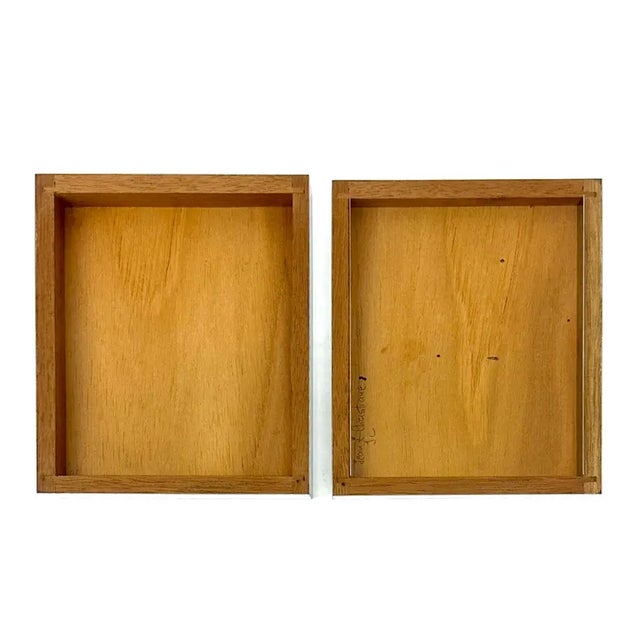 Black Mid-Century Modern Grey Baked Enamel Trinket or Jewelry Box For Sale - Image 8 of 8