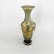 Large Green Glass Vase with Golden Decor, 1960s For Sale - Image 10 of 11