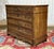 Napoleon III Commode in Mahogany with Oak and White Marble Top, 1800s For Sale - Image 9 of 18