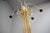 Italian Brass Coat Rack with Black Wooden Finials, 1980 For Sale - Image 9 of 12