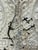 Distressed White Embossed Tin Architectural Wall Panel, Vintage For Sale - Image 9 of 12