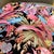 Textile Botanical Jacquard Cushion Cover With Pink Piping For Sale - Image 7 of 16