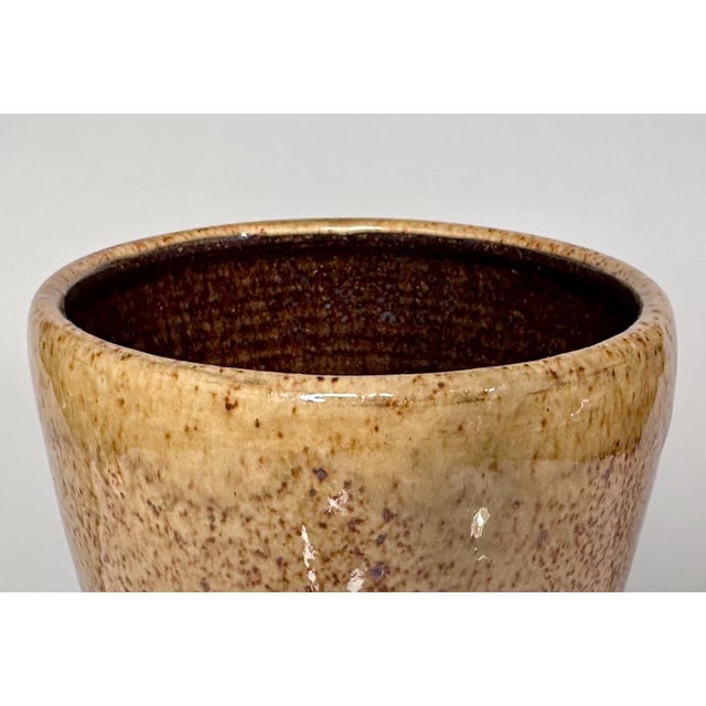 Modernist Studio Ceramic Art Vase from Helma Klett, Germany, 1940s For Sale - Image 6 of 14