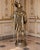 Late 19c Artisan Baroque Spelter Don Juan Statue For Sale - Image 16 of 18