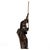 Early 20th Century A Fine Japanese Meiji Period Antique Bronze Sculpture of a Samurai Warrior For Sale - Image 5 of 18