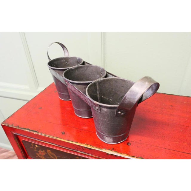 Vintage Flower Bucket, 1960 For Sale - Image 4 of 6