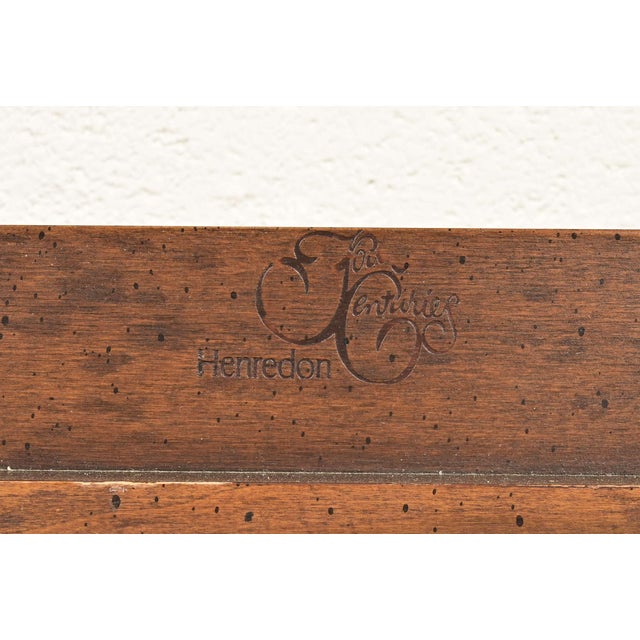 Henredon French Provincial Louis XV Carved Oak and Cane King Size Headboard, Circa 1960s For Sale - Image 11 of 13