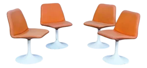 Mid-Century Dining Chairs from Bröderna Johanson, 1970s, Set of 4