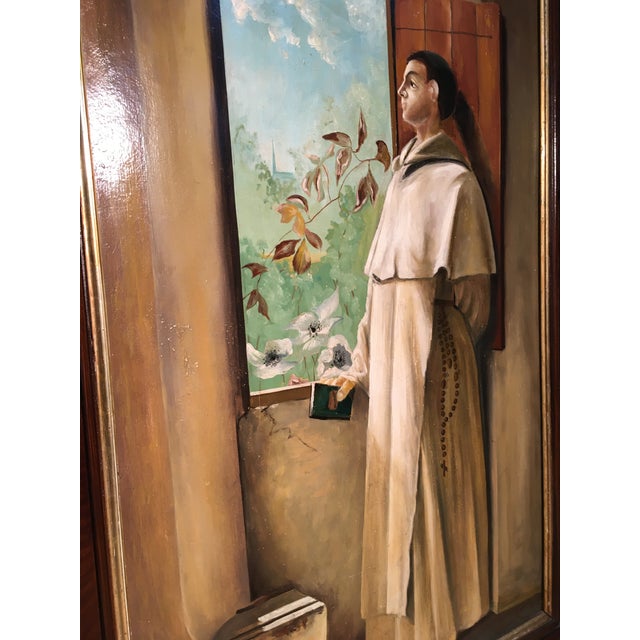 Religious Scene, 1931, Oil Painting on Board, Framed For Sale - Image 17 of 18
