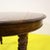 Round Wood Table with Turned Legs For Sale - Image 3 of 9