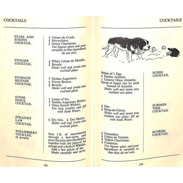 "The Savoy Cocktail Book" 1959 Craddock, Harry For Sale - Image 10 of 13