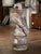 Sculpture Materials Mid Century French Cast Stone Eagle Garden Sculpture on Pedestal For Sale - Image 7 of 10