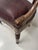 Traditional Empire Style Desk Chair in Mahogany and Veneer, 19th Century For Sale - Image 3 of 12