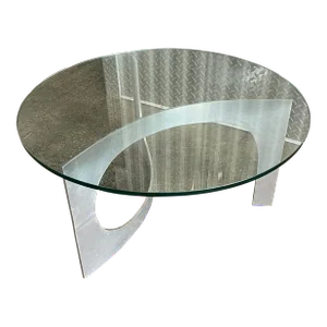 1960s Knut Hesterberg Ronald Schmitt Attributed Sculptural Side / Coffee Table