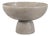 Textured Blanton Taupe Round Bowl For Sale
