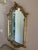 Rococo Vintage Rococo Style Carved Gilt Wood Wall Mirror For Sale - Image 3 of 5