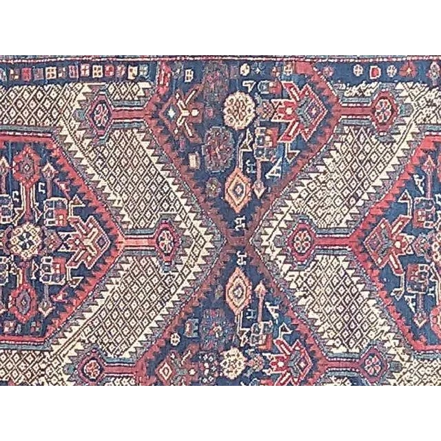Textile 1920s Vintage Antique N.West Persian Rug For Sale - Image 7 of 10