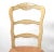 Beige 1950s French Country Carved Papercord Seat Chair For Sale - Image 8 of 13