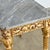Baroque Italian 19th Century Painted and Parcel Gilt Marble Top Console Table For Sale - Image 3 of 13