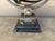 Silver Brutalist Style Iron Garden Armillary Sundial, Usa, 20th Century For Sale - Image 8 of 12