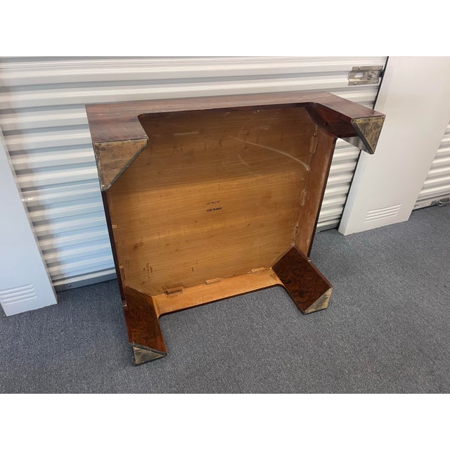 70s/80s Burl Wood Coffee Table, Sculptural Modernist Style of Milo Baughman, Vintage, McM, Postmodern For Sale In Naples, FL - Image 6 of 10