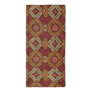 Vintage Art Deco Wool Runner by Rug & Kilim, France, 1950–1959 For Sale