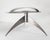 We are selling this cool looking late 20th century sculpture. This simple sculpture has interesting form done in cut...
