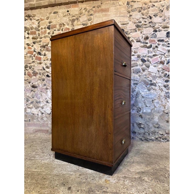Vintage Industrial Wooden Filing Drawers, 1930s For Sale - Image 16 of 18