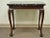 Vintage Mahogany Chippendale Style Ball and Claw Marble Top Console Hall Table For Sale - Image 11 of 11