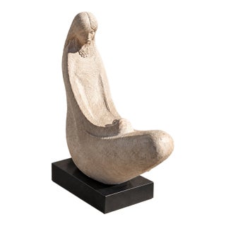 Late 20th Century Pamela Pierce for Austin Productions Mother and Child Sculpture For Sale