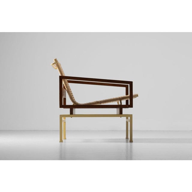 Metal Vintage Miami 183 Lounge Chair by Rudolf Wolf for Rohe Noordwolde, 1960 For Sale - Image 7 of 18
