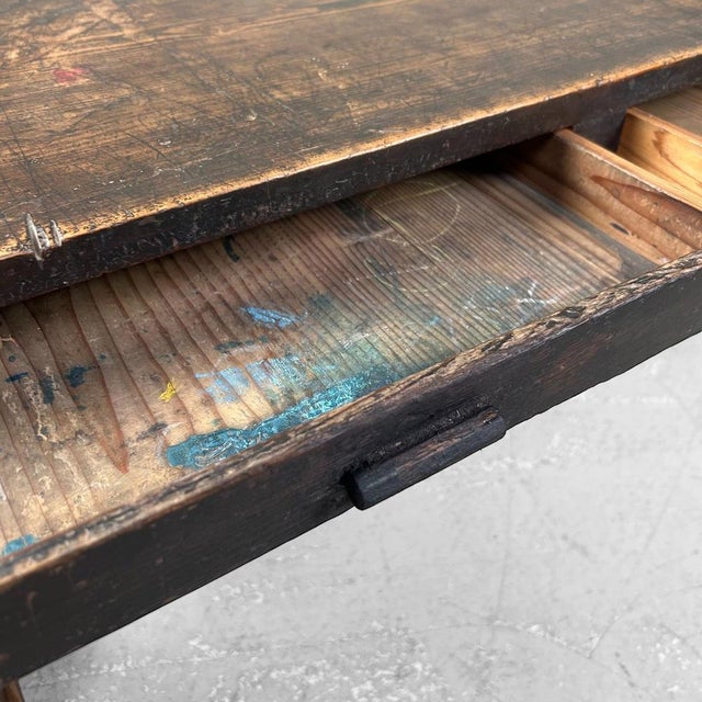 Japanese Shosai-Ki Writing Table, 1920s For Sale - Image 14 of 18