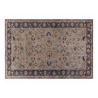 Antique Silk Turkish Rug For Sale