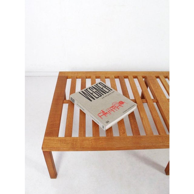 Mid-Century Modern Bench AT-18 by Hans J Wegner for Andreas Tuck, Denmark, 1960s For Sale - Image 3 of 9