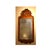 A Rococo influenced looking glass with original mirrored glass still intact, circa 1750. The leafage scroll crest and...