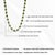 Vintage 14k Yellow Gold Tennis Necklace With 9.88ct Emeralds and 5.24ct Diamonds For Sale - Image 12 of 16