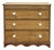 Antique English Pine Three Drawer Chest For Sale
