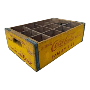 Vintage Wooden Coca-Cola Crate From Portland Oregon