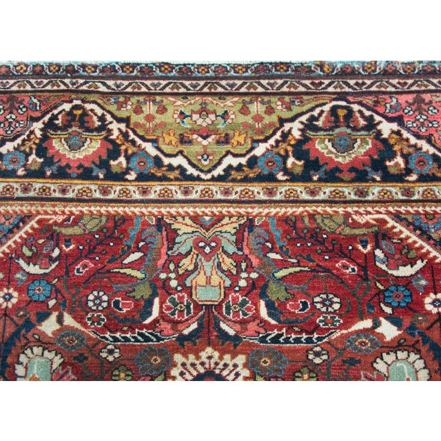 Persian Early 20th Century Persian Mahal Rug For Sale - Image 3 of 16