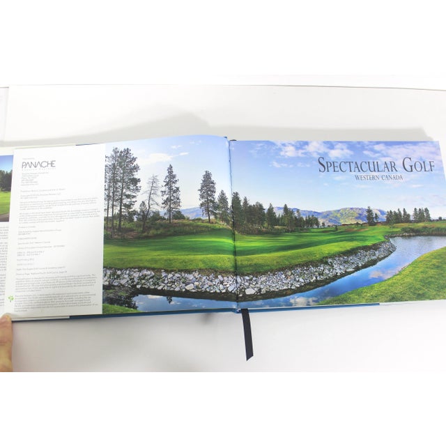Spectacular Golf Western Canada Book Hardcover For Sale - Image 6 of 9