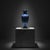 Handmade Ceramic Palace Vase (50cm) Imperial Blue Rumi Panel Pattern For Sale - Image 6 of 6