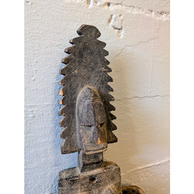 This is a Bamana door lock from Mali, West Africa. These locks are more than just functional items; they are also...